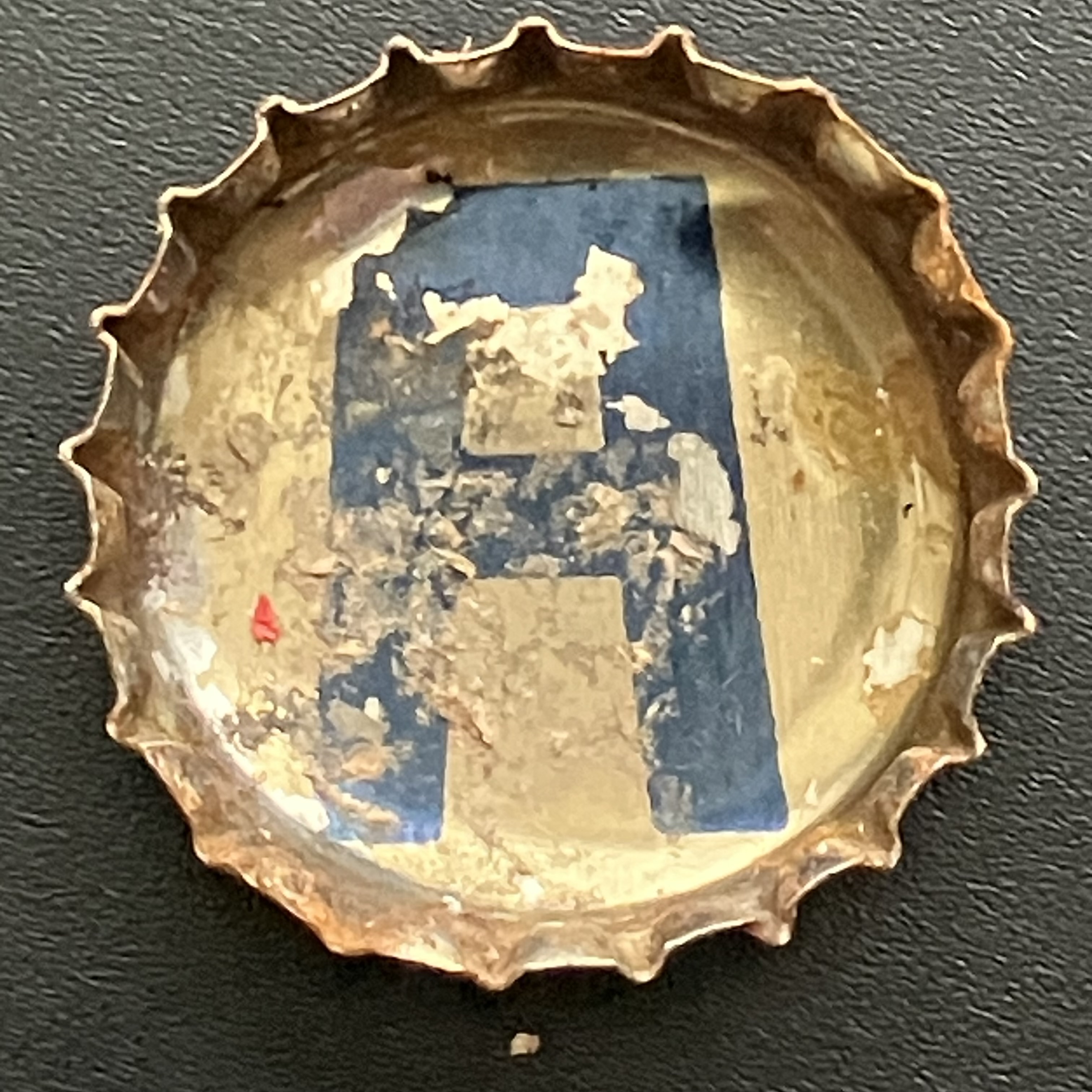 crown-cap liner of US Army insignia for First Army