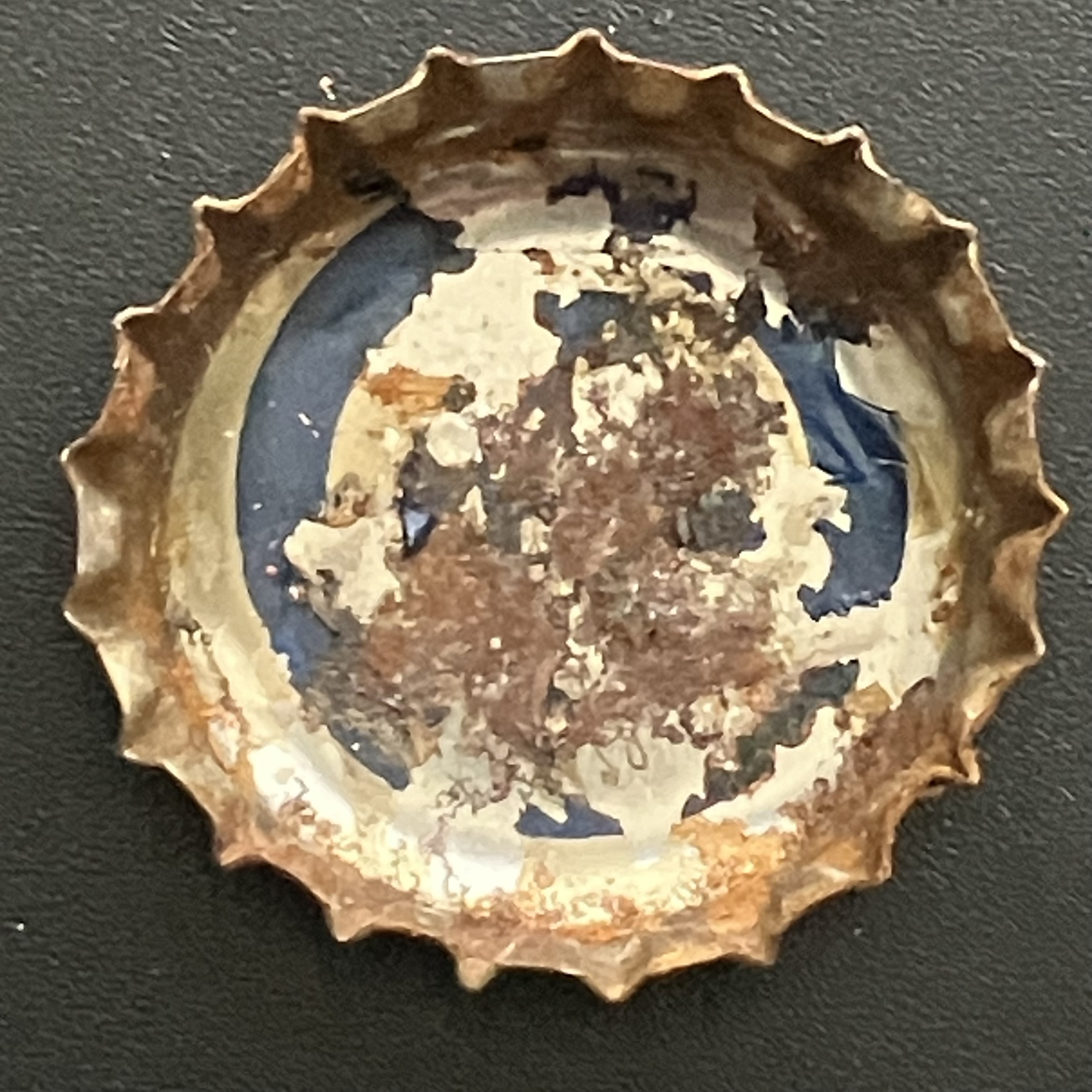 crown-cap liner of US Army insignia for 44th Division